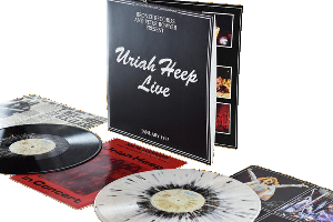 Uriah Heep - 1973 Live - Black & White Splatter vinyl LP  - 280 kr.